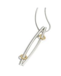 Shona Jewellery - Multicolor Moving Bar Pendant - Lyst