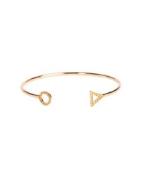 Eshvi - Metallic November Citrine Bracelet - Lyst