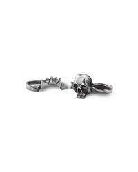 NOMAD Jewellery - Multicolor Skull And Crown Ring Set - Lyst