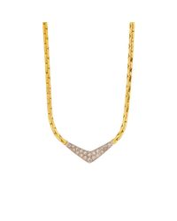 Alexis Danielle Jewelry - Metallic Lariat Victory Necklace Yellow Gold - Lyst