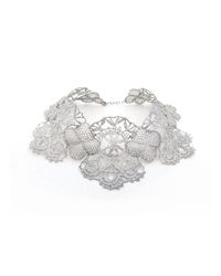 Brigitte Adolph Jewellery Design - Multicolor Venezia Platinum Lace Collier - Lyst