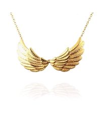 Jana Reinhardt Jewellery - Metallic Golden Double Wing Necklace - Lyst