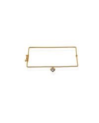 Christina Soubli - Multicolor Square Wrist Bangle With Blue Topaz - Lyst