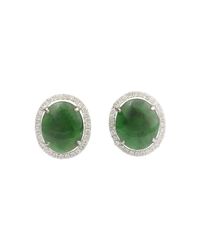 THERICHROCK - Green Tangia Jade Earrings - Lyst