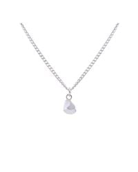 ANUKA - Metallic Small Silver Mani Necklace - Lyst