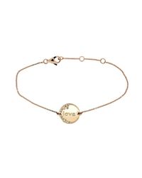 Kura Fine Jewellery - Metallic Love Disc Bracelet - Lyst