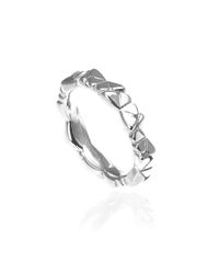 Jana Reinhardt Jewellery - Metallic Silver Butterfly Eternity Ring - Lyst