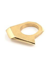 De Anna Kiernan - Metallic Knife Edge Shard Ring - Lyst