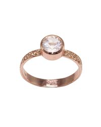 Eliise Maar Jewellery - Multicolor Fine Rose Ring - Lyst