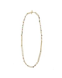 Sarah Macfadden Jewellery - Metallic 14kt Gold & Gemstone Ania Necklace - Lyst