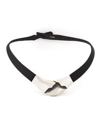 Poul Havgaard Jewelry - Metallic Asymmetric Silver Necklace - Lyst