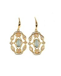 Neola - Metallic Jaipur Gold Earrings - Lyst