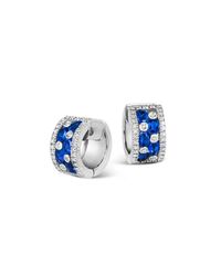 Tivon Fine Jewellery - Blue Tivon 'morning Dew' Earrings - Lyst