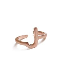 ZLABA - Multicolor Alphabet - J Ring - Lyst