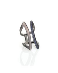 Polina Sapouna Ellis - Multicolor Dorian Ring On Sapphires - Lyst