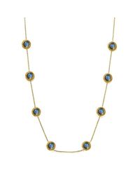Susan Wheeler Design - Multicolor Long Labradorite Necklace - Lyst