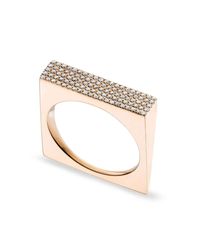 Georgina Boyce Fine Jewellery - Multicolor Yellow Gold Shard Ring - Lyst