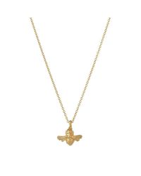 Deborah Blyth Jewellery - Metallic Gold Bumble Bee Necklace - Lyst