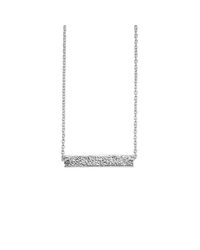 Eliise Maar Jewellery - Multicolor Frosted Bar Necklace - Lyst