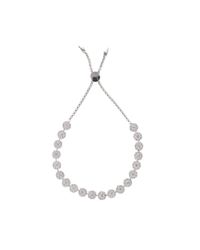CZ by Kenneth Jay Lane - Metallic Round Cz Shambala Bracelet - Lyst