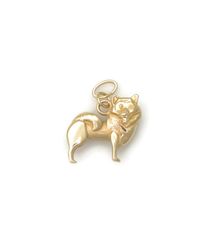 Donna Pizarro Designs - Metallic 14kt Yellow Gold Samoyed Charm Bracelet - Lyst