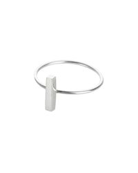 AWU Fine Jewelry - Multicolor Sterling Silver Linear Ring | - Lyst