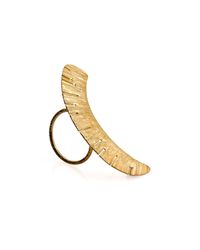 Valentina Falchi Artistic Jewellery - Metallic Nymph Flat Ring - Lyst