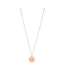 Genevieve Lau - Metallic Loved Necklace With Diamond - Lyst