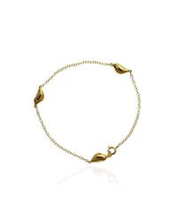 Jana Reinhardt Jewellery - Multicolor Tiny Golden Sparrow Bracelet - Lyst