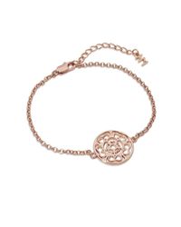 Hoochie Mama - Metallic Rose Medallion Bracelet - Lyst