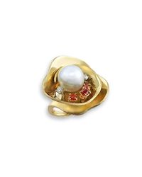 Alexandra Itouna Metallic Rosa Labada Ring