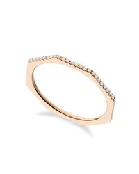 Georgina Boyce Fine Jewellery - Metallic Yellow Gold Facet Ring - Lyst