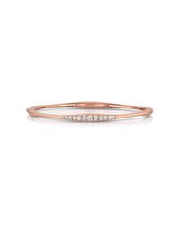 Marmalade Fine Jewellery - Multicolor 18kt White Gold Graduated Diamond Bangle - Lyst