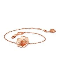 Liz Earle Fair and Fine - Pink Wild Rose Bracelet Rose - Lyst