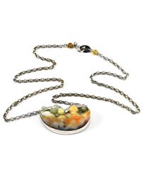BethCarina - Metallic Nimbus Necklace - Lyst