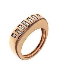 Botta Gioielli - Multicolor Little Diamonds Code Ring - Lyst