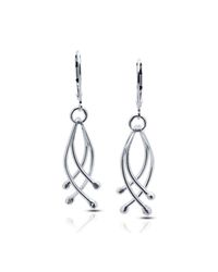 Designs by JAK - Multicolor Serenity Curved Earrings - Lyst
