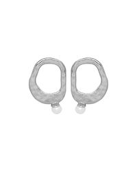 Murkani Jewellery - Multicolor Riveria Small Pearl Earrings Sterling Silver (white Pearl) - Lyst