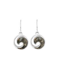 Dune Jewelry - Metallic Sterling Wave Earrings - Lyst