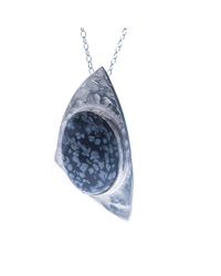 Roseanna Croft Jewellery - Blue Snowflake Earth Necklace - Lyst
