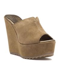 Cordani - Natural Mk 1671 Camel Suede Slide - Lyst