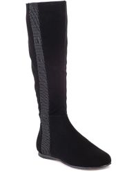 Chelsea Crew - Saturn Black Lamy Tall Boot - Lyst