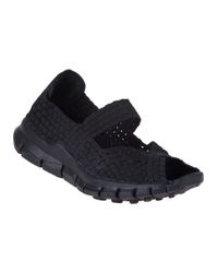 Bernie Mev - Comfi Sandal Black Fabric - Lyst