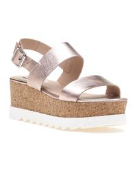 Steve Madden Leather Krista Rose Gold 
