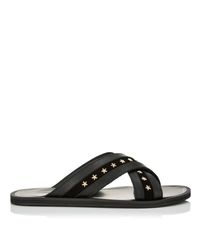 jimmy choo flip flops mens