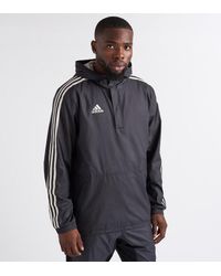 adidas tan windbreaker