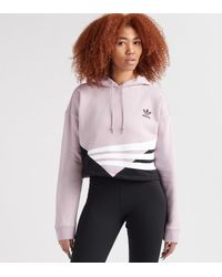 adidas bossy 90s cropped hoodie