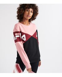 Fila Cotton Lidia Sweatshirt in Black 