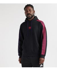 adidas 3 stripe pullover hoodie