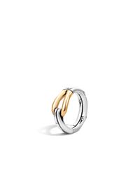John Hardy | Metallic Bamboo Ring | Lyst